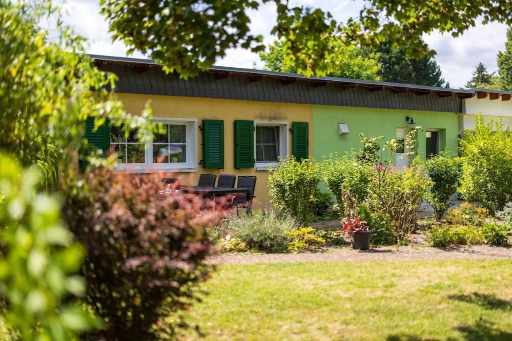 Ferienhaus Goldene Zeit I Terasse I Parkplatz I 3 Sz I 2 Baeder I 2 Min Zum See Joachimsthal Luaran gambar