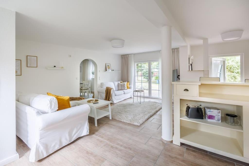 Ferienhaus Goldene Zeit I Terasse I Parkplatz I 3 Sz I 2 Baeder I 2 Min Zum See Joachimsthal Luaran gambar
